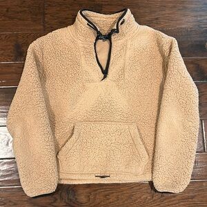 Teddy Jacket Half Zip